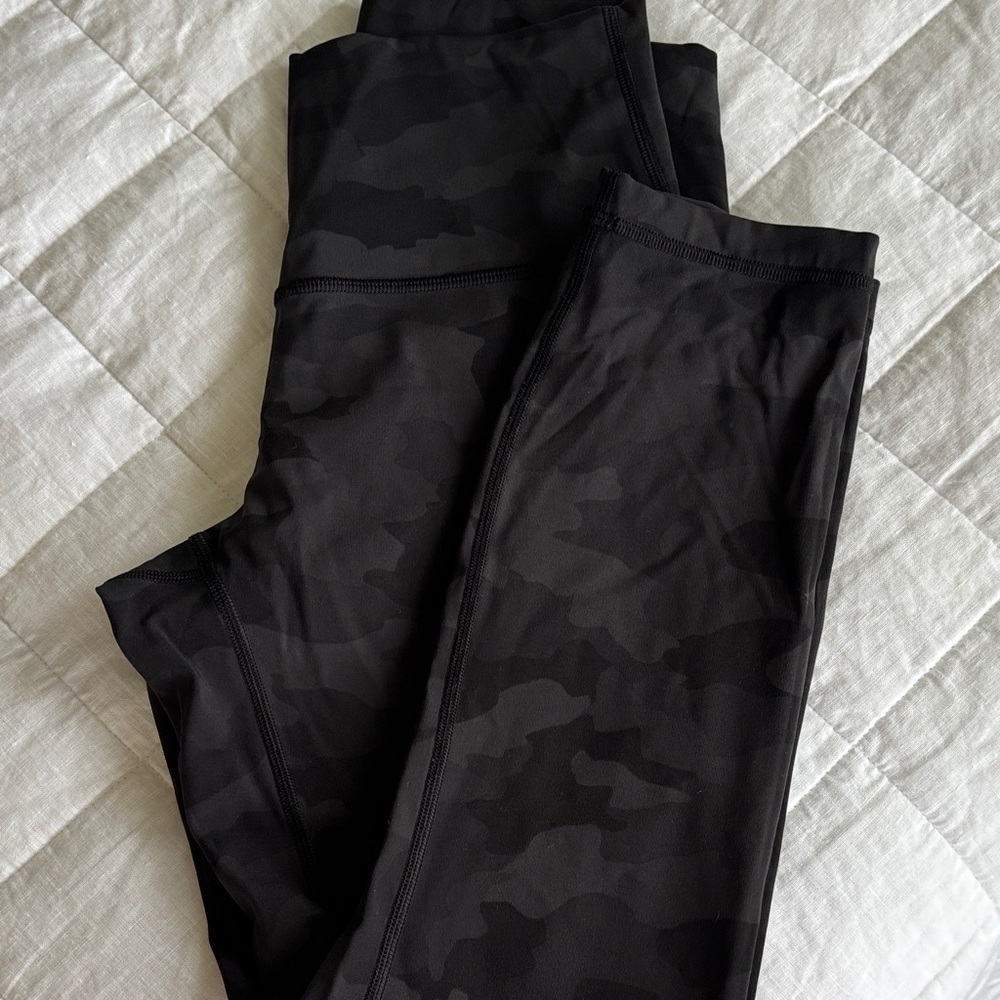 Black Camouflage Leggings